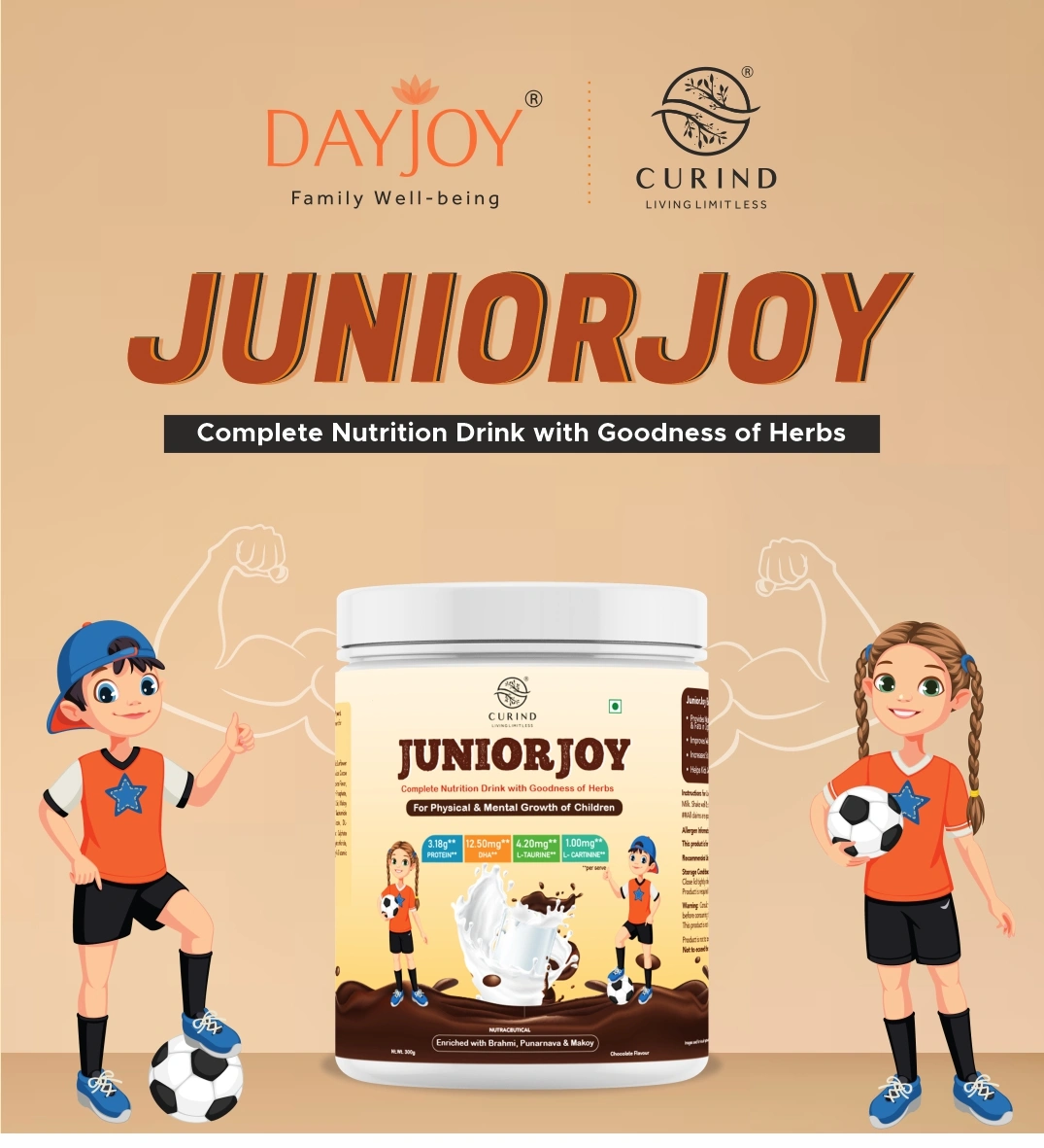 JuniorJoy - Kids Nutritional Drink (300g)-New